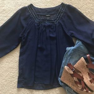 ✨SALE✨ Rue 21 Sheer and Sparkly Blouse